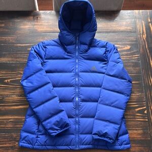 Adidas Blue Puffer Jacket